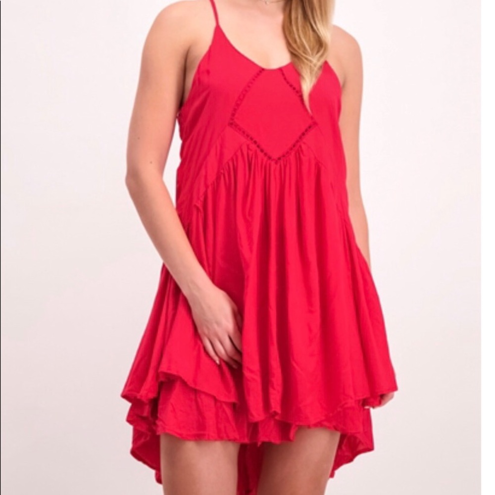 Romeo and Juliet couture rose red dress